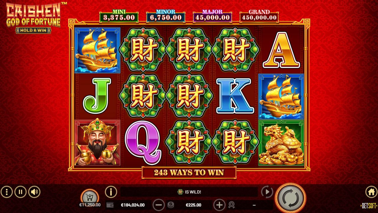 BetSoft Caishen God of Fortune Screenshot