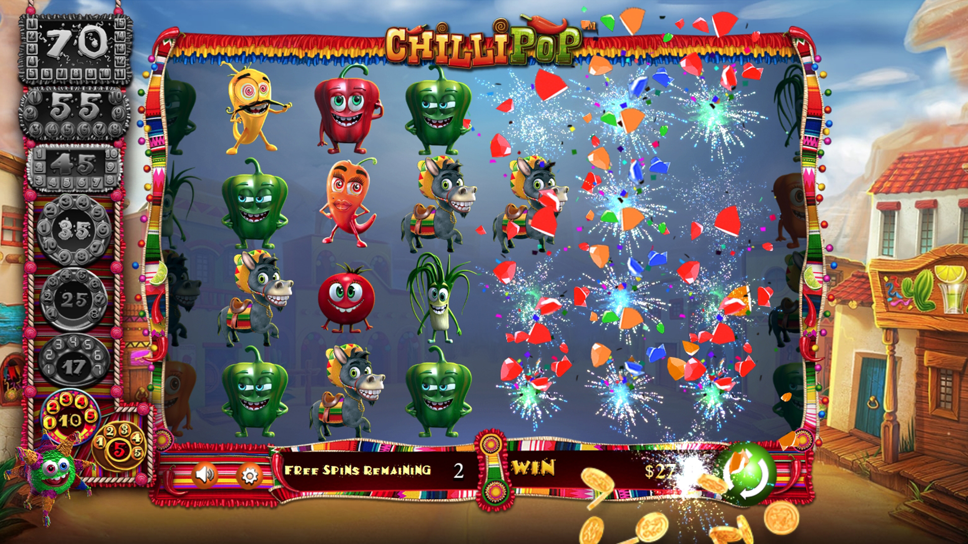 BetSoft ChilliPop Screenshot