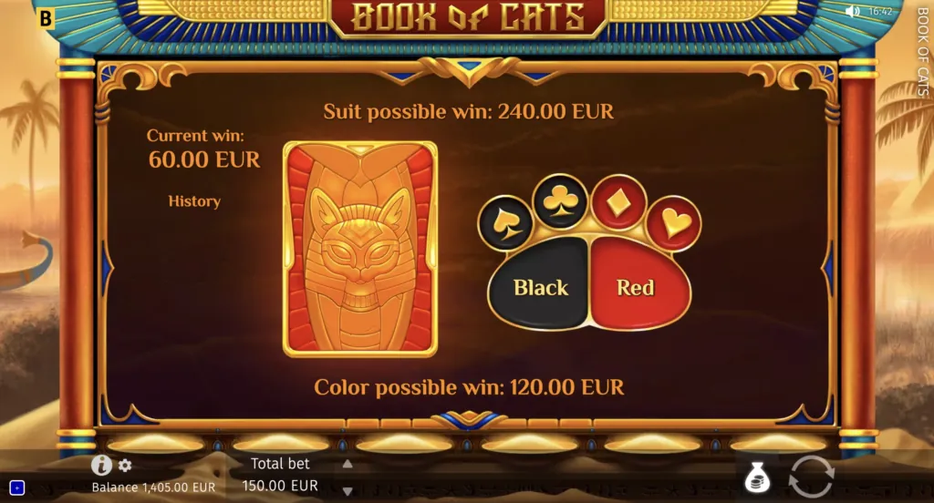 BG Book of Cats Megaways Screenshot