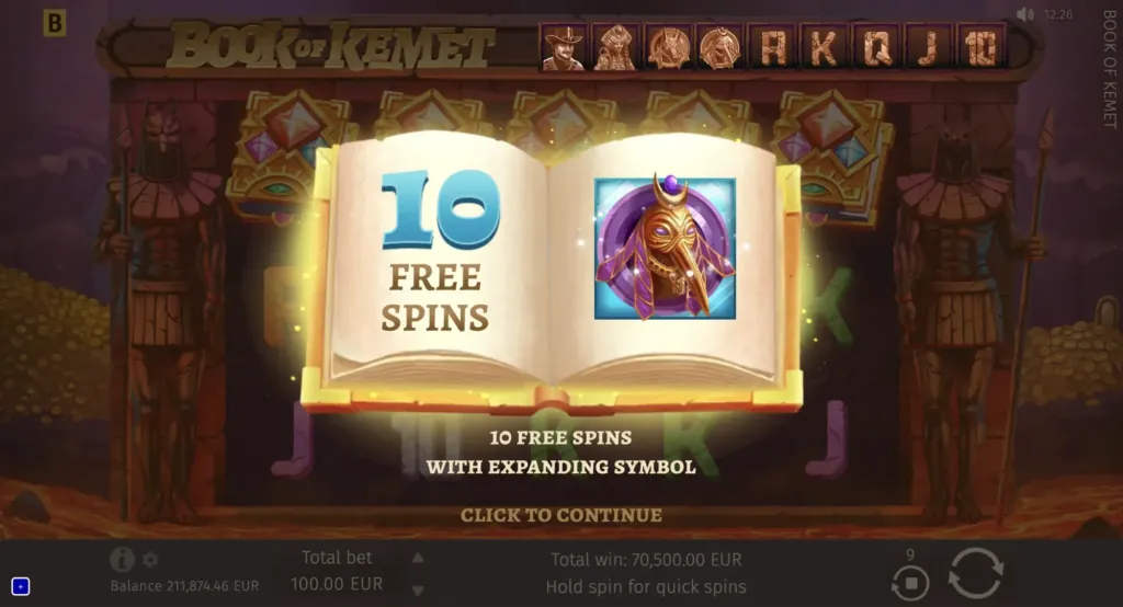 BG Book of Kemet Screenshot