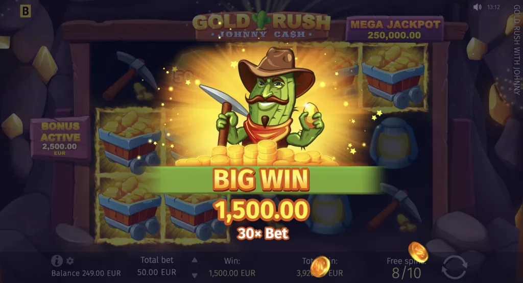 BG Gold Rush With Johnny Cash Screenshot
