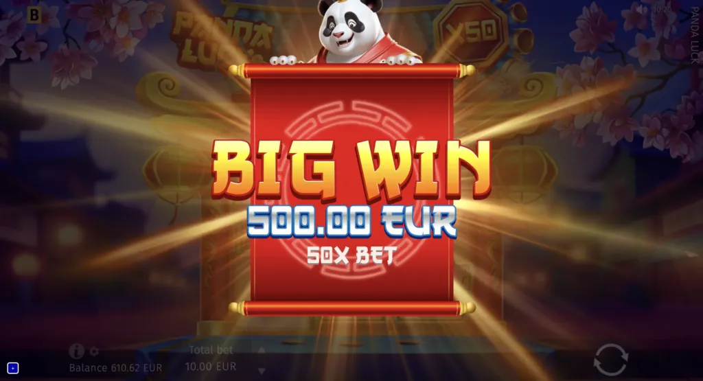 BG Panda Luck Screenshot