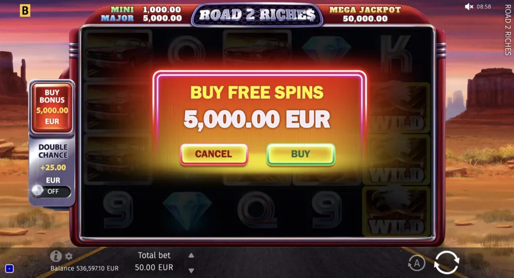 BG Road 2 Riches Screenshot