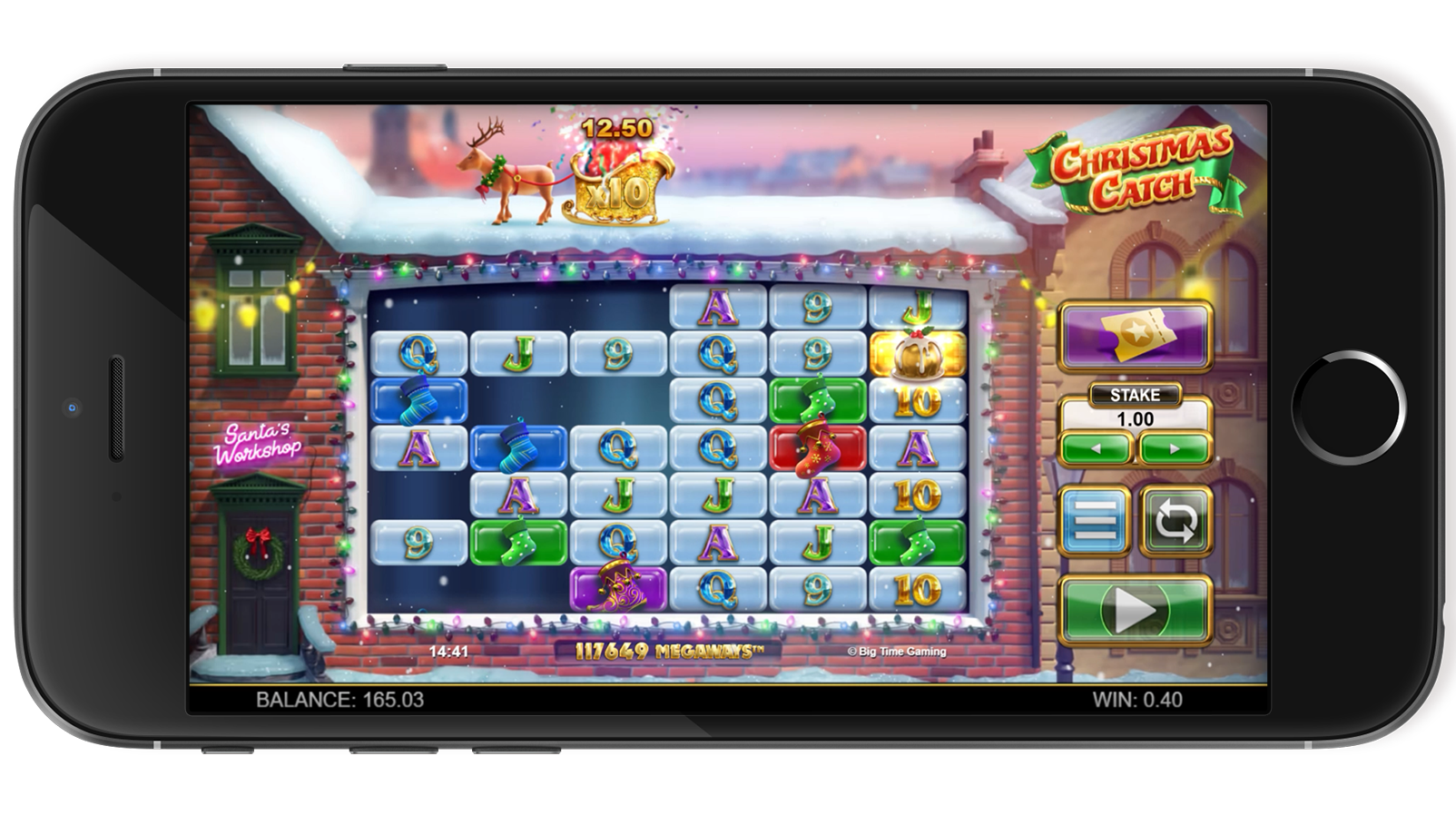 Christmas Catch Screenshot