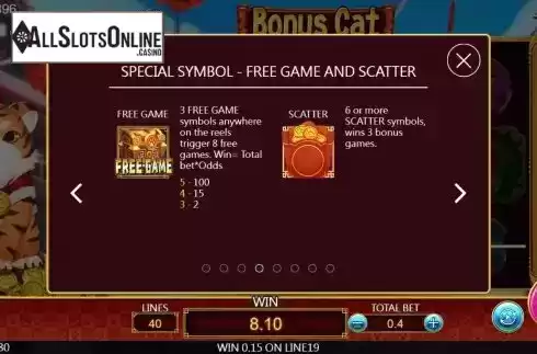 Bonus Cat Screenshot