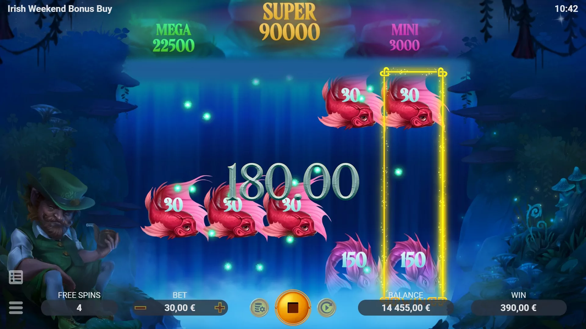EVO Irish Weekend Bonus Buy Screenshot