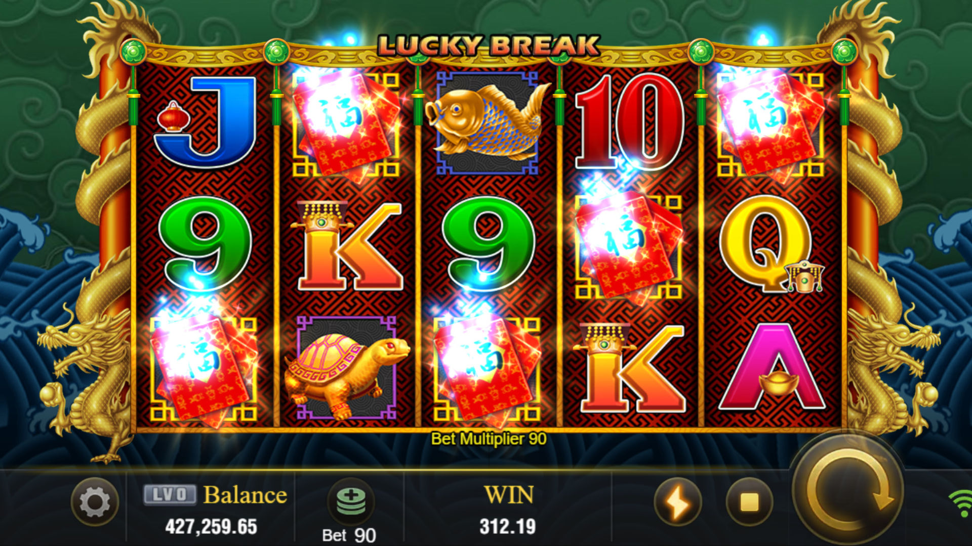 JILI War Of Dragons Screenshot