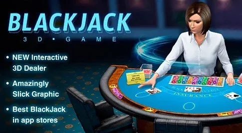 LuckyWin 3d Black Jack Screenshot