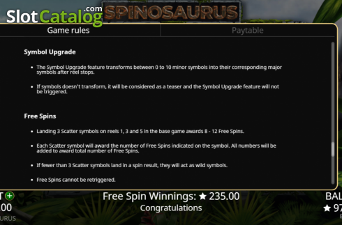 Pop Spinosaurus Screenshot