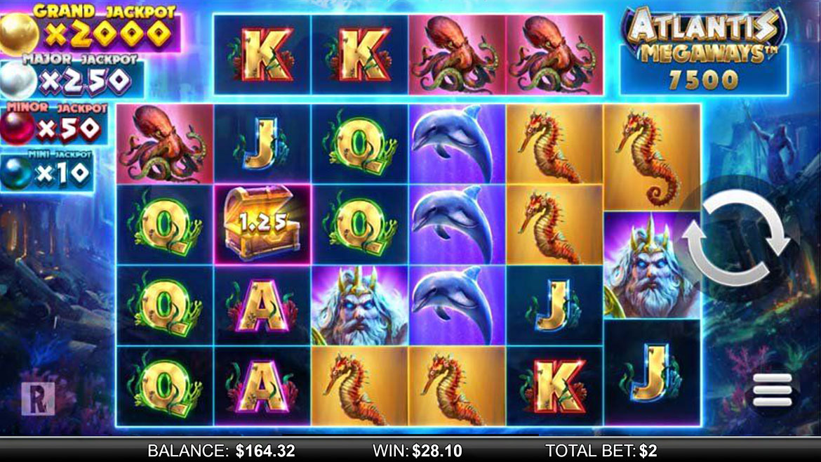 Atlantis Megaways Screenshot