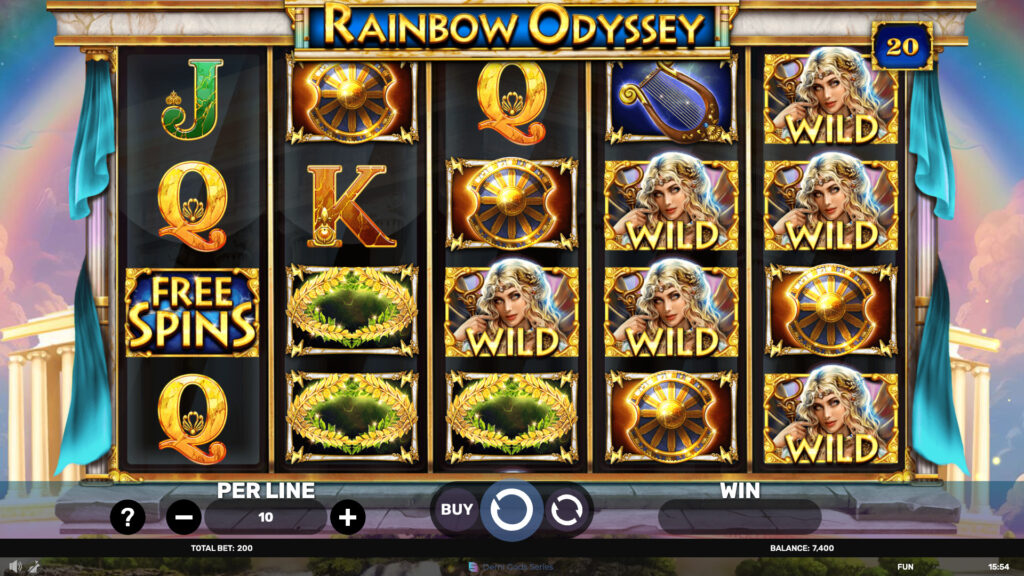 SP Rainbow Odyssey Screenshot